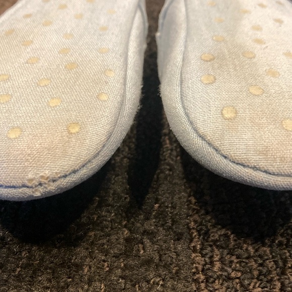 VNTG Chambray BabyGAP One Piece Cotton Jumpsuit w/Shoes 6-12 Month - Picture 13 of 14